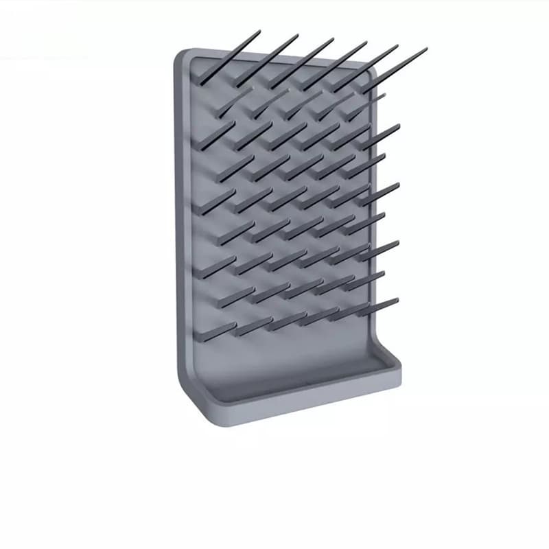 Corrosion Resistance Grey White Black Laboratory Furniture Accessories Single Face PP Stainless Steel Lab Drying Rack Pegboard