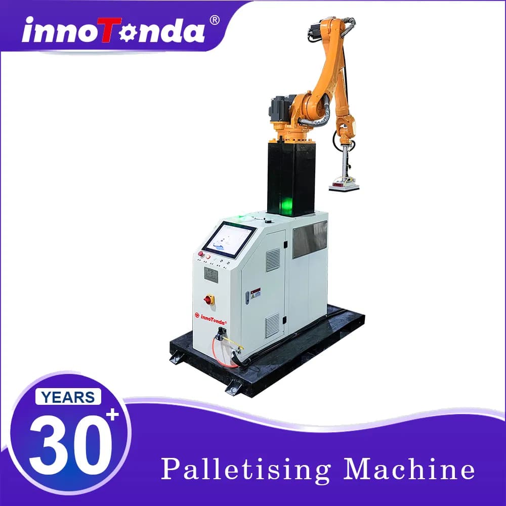 Automatic Carton Box Palletizing Robot Arm Palletizer for Medical Carton