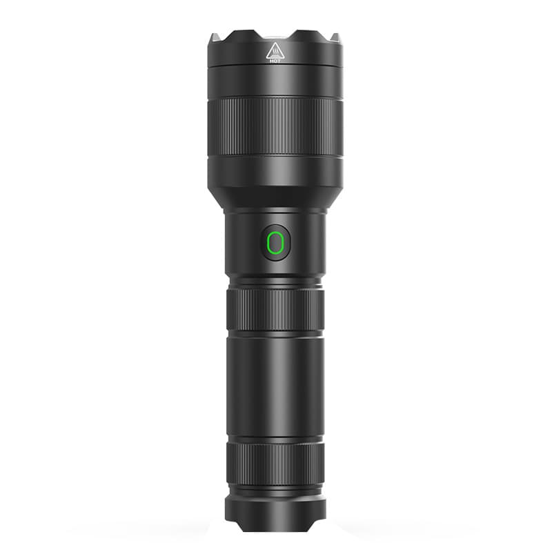 Helius 2000m Spot light Waterproof Outdoor Type C Rechargeable LED Flashlight