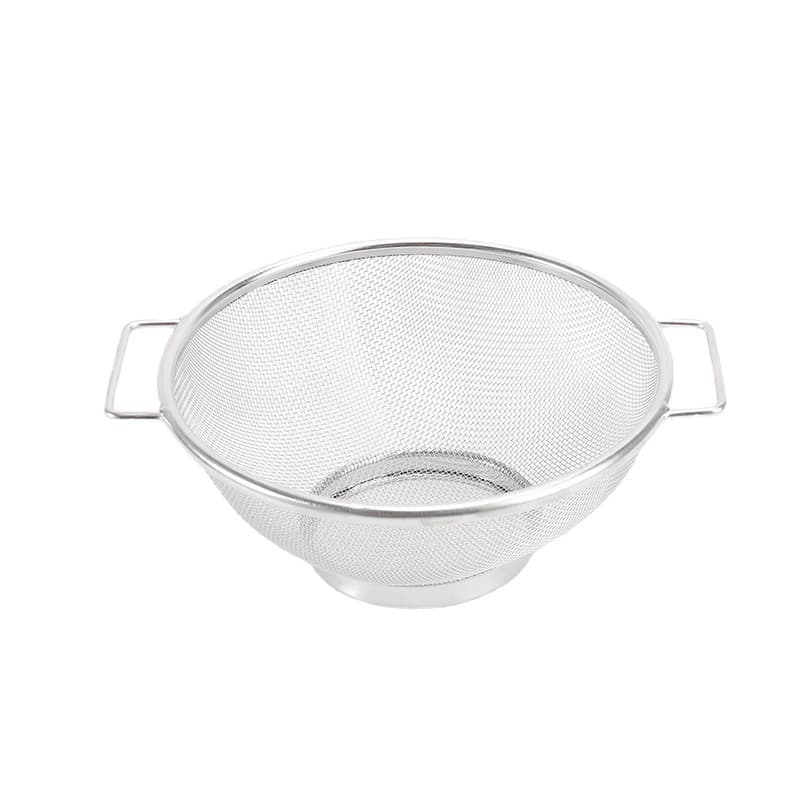 New Stainless Steel Mesh Basket Vegetable Fruit Filter Basket Household Rice Washing Basin