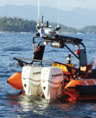 Aqualaand Self-Righting Bags for Rescue Rib Boat, Rigid Inflatable Rescue Sar Boat