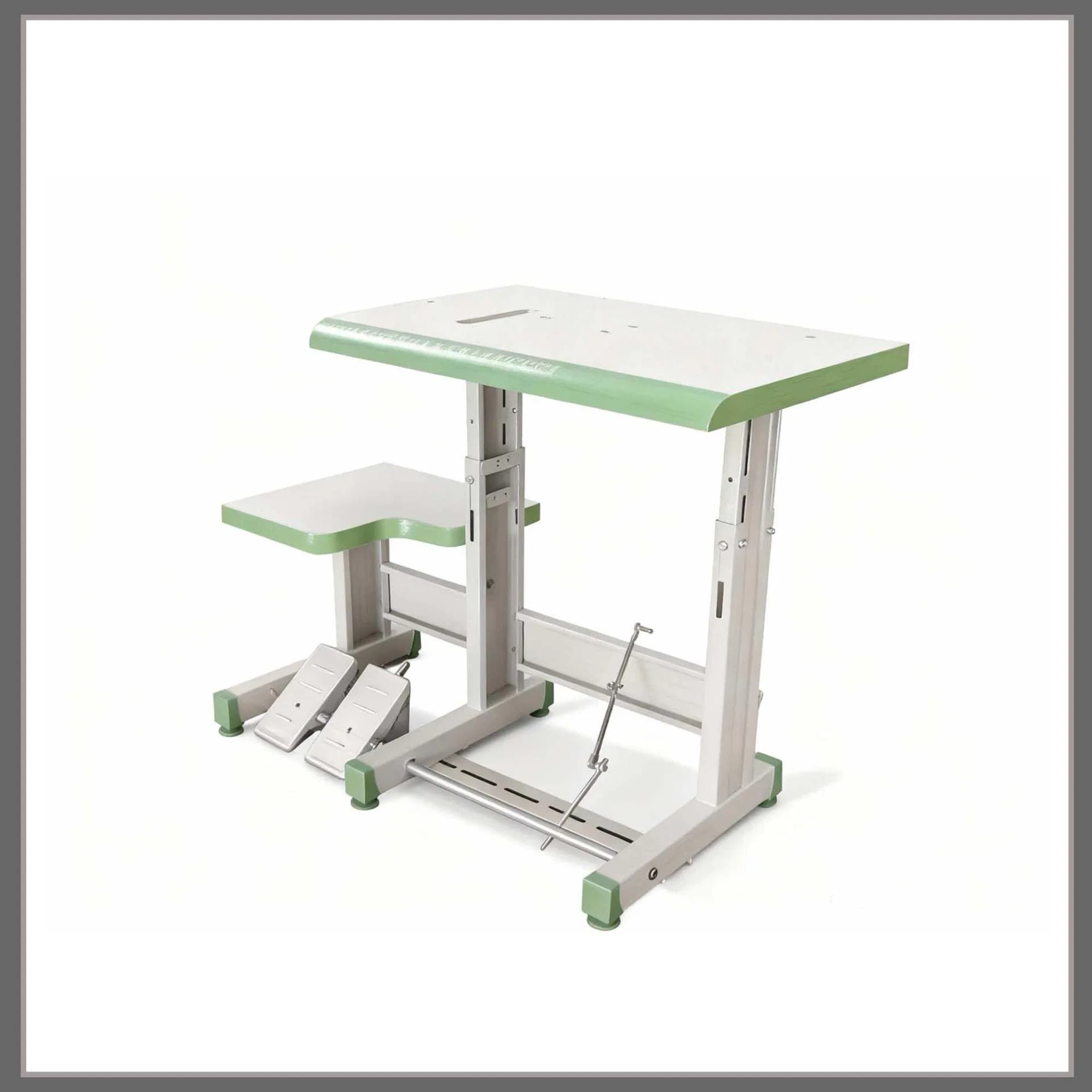 927 Feed-off-The-Arm Industrial Sewing Machine Table and Reinforced 1.7mm Steel Stand