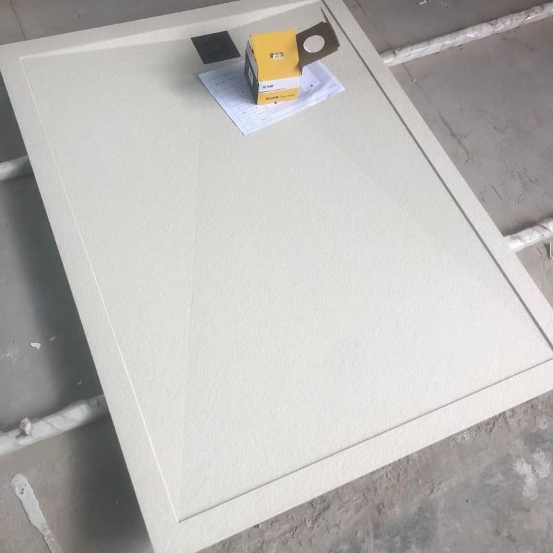 Minimalist Porcelain Slab Sintered Stone Shower Panel for Bathroom Shower Enclosures