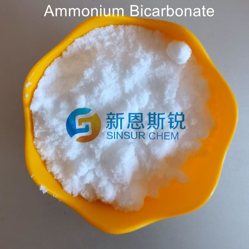 Food Grade Additive Baking Powder Leavening Agent CAS: 1066-33-7 Ammonium Bicarbonate