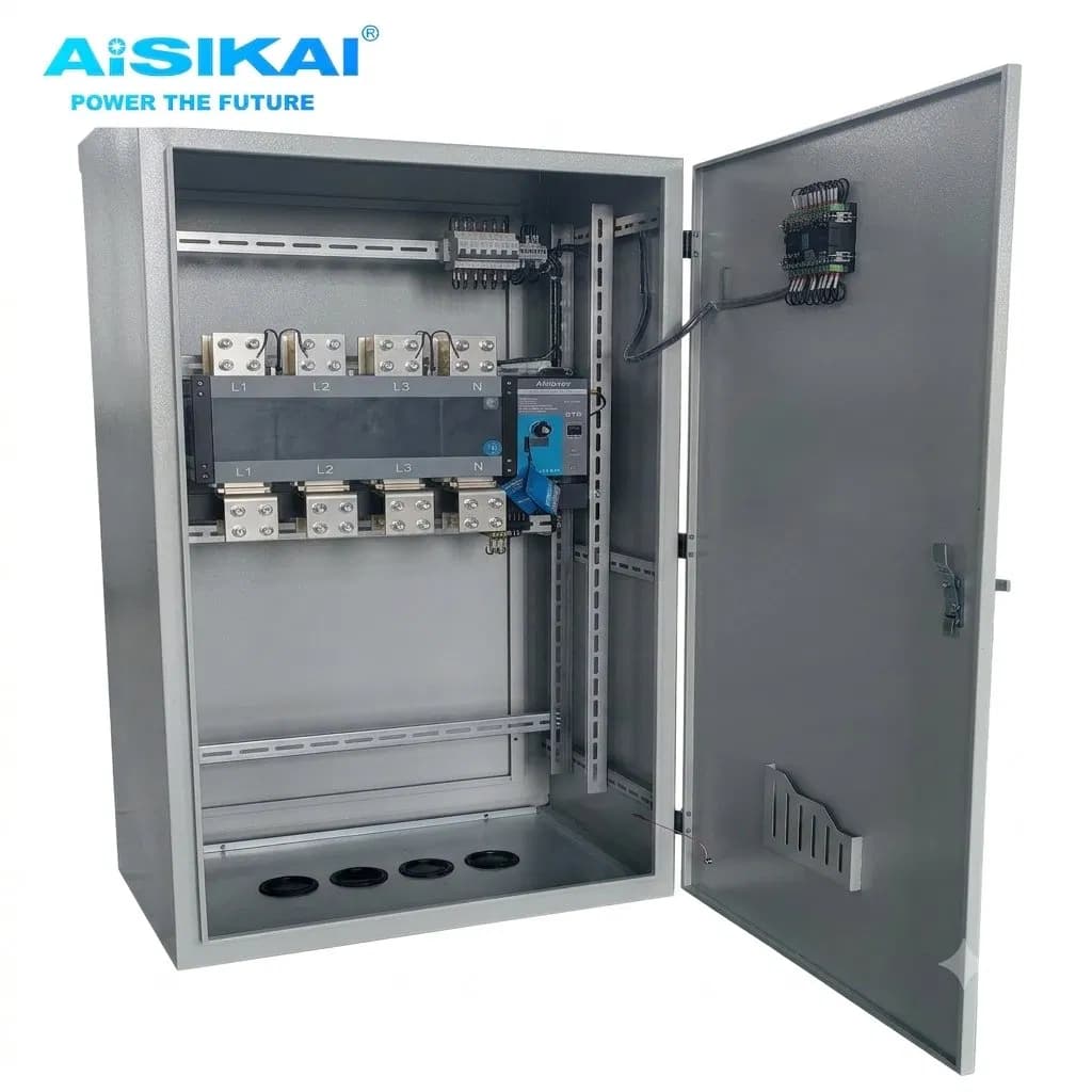 Aisikai Skz Automatic Transfer Switch Cabinet 630A-3200A Floor-Mounted Type with ATS Controller