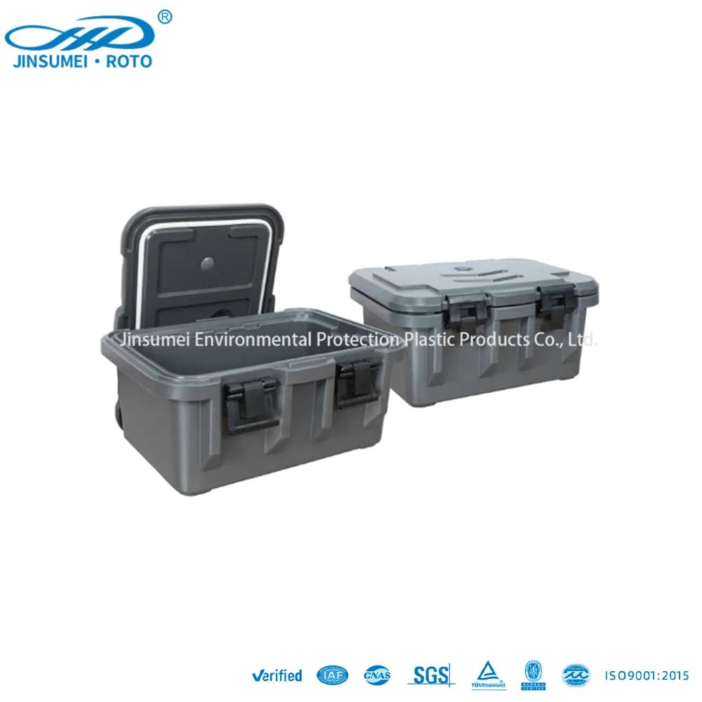 Custom 20L/25L/35L/50L Portable Plastic Ice Cooler Kayak Fishing Box Ice Chest Picnic Rotational Molding Cooler Container