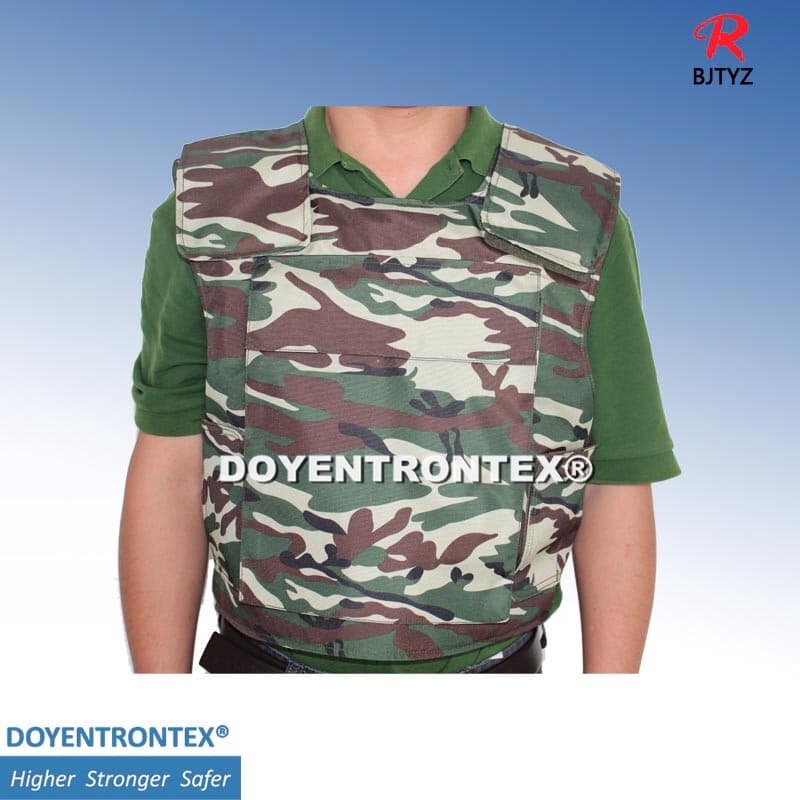 Nij Iiia 44 PE Udpe Impact Bullet Resistant Explosion-Proof Tactical Vest (BV-W-058)