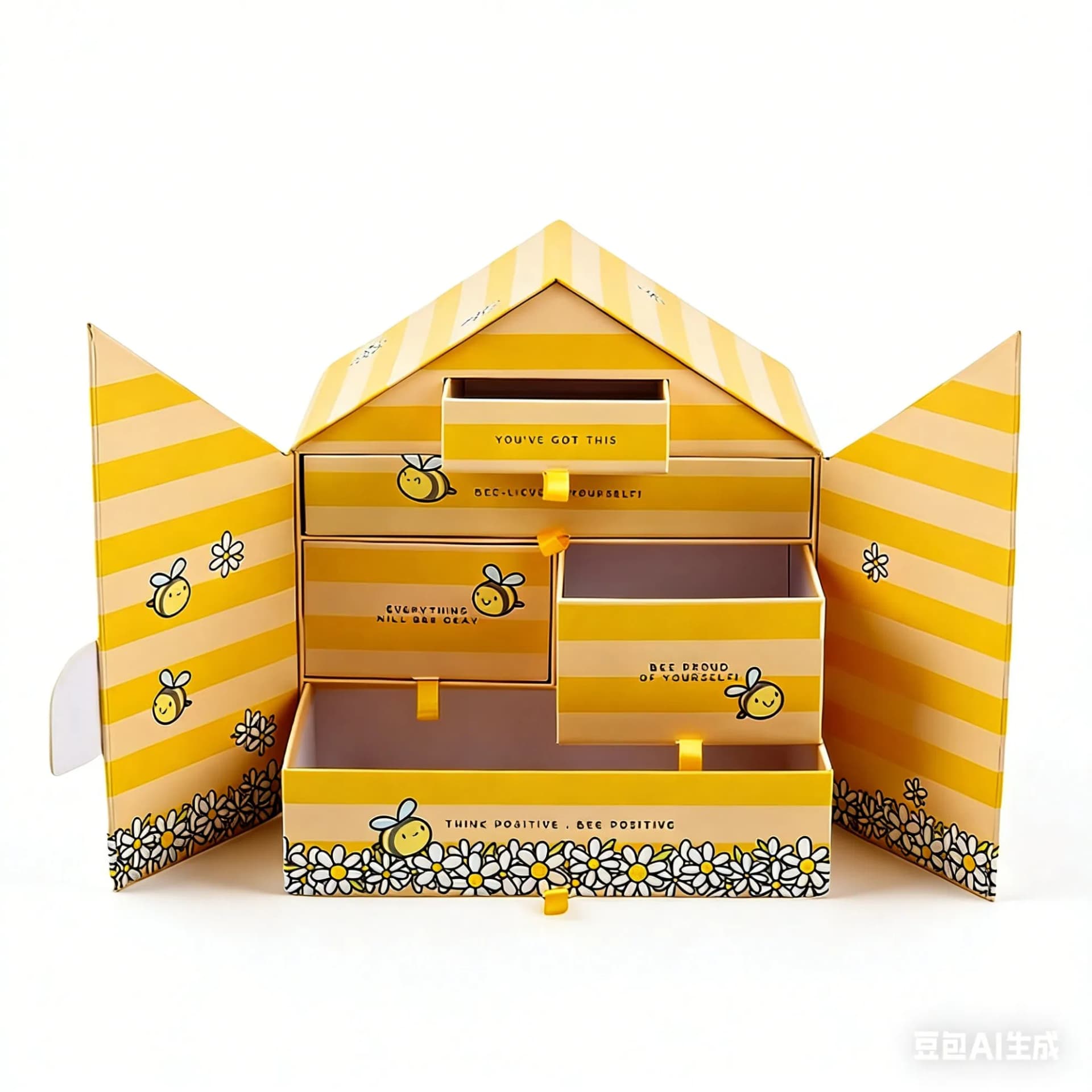 Custom Advent Calendar Packaging Box Makeup Advent Calendar Box