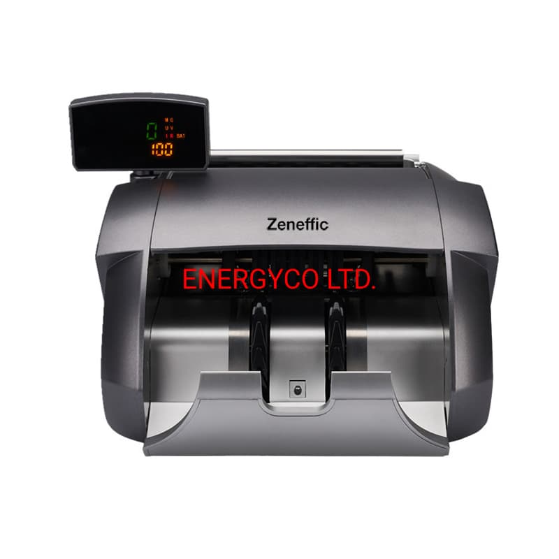 Banknote Cash Currency Money Detector Cash Counting Machine Bill Counter with IR, UV, Mg, Mt