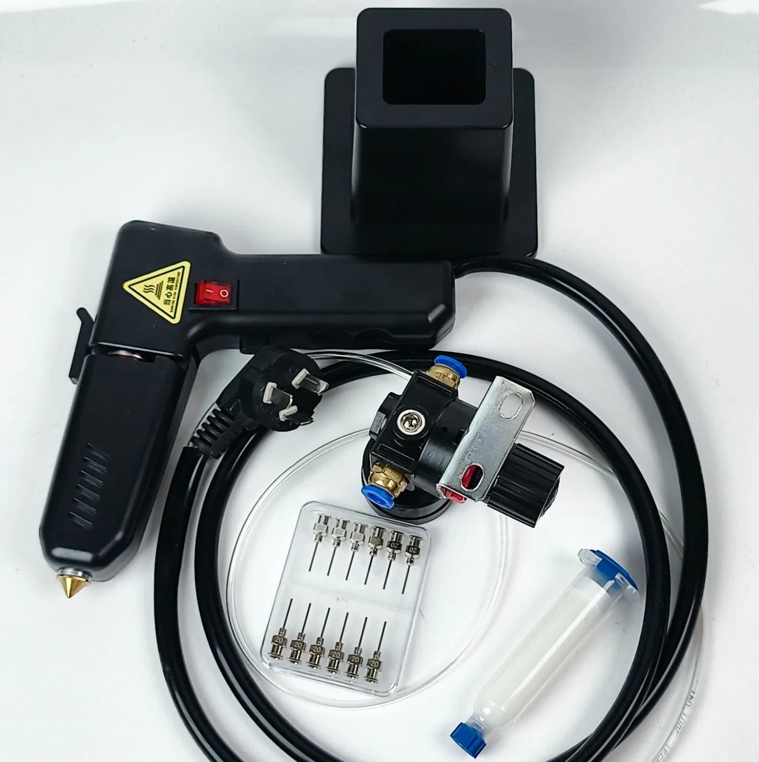 10mm Hot Melt Glue Applicator with on/off Switch for Packaging