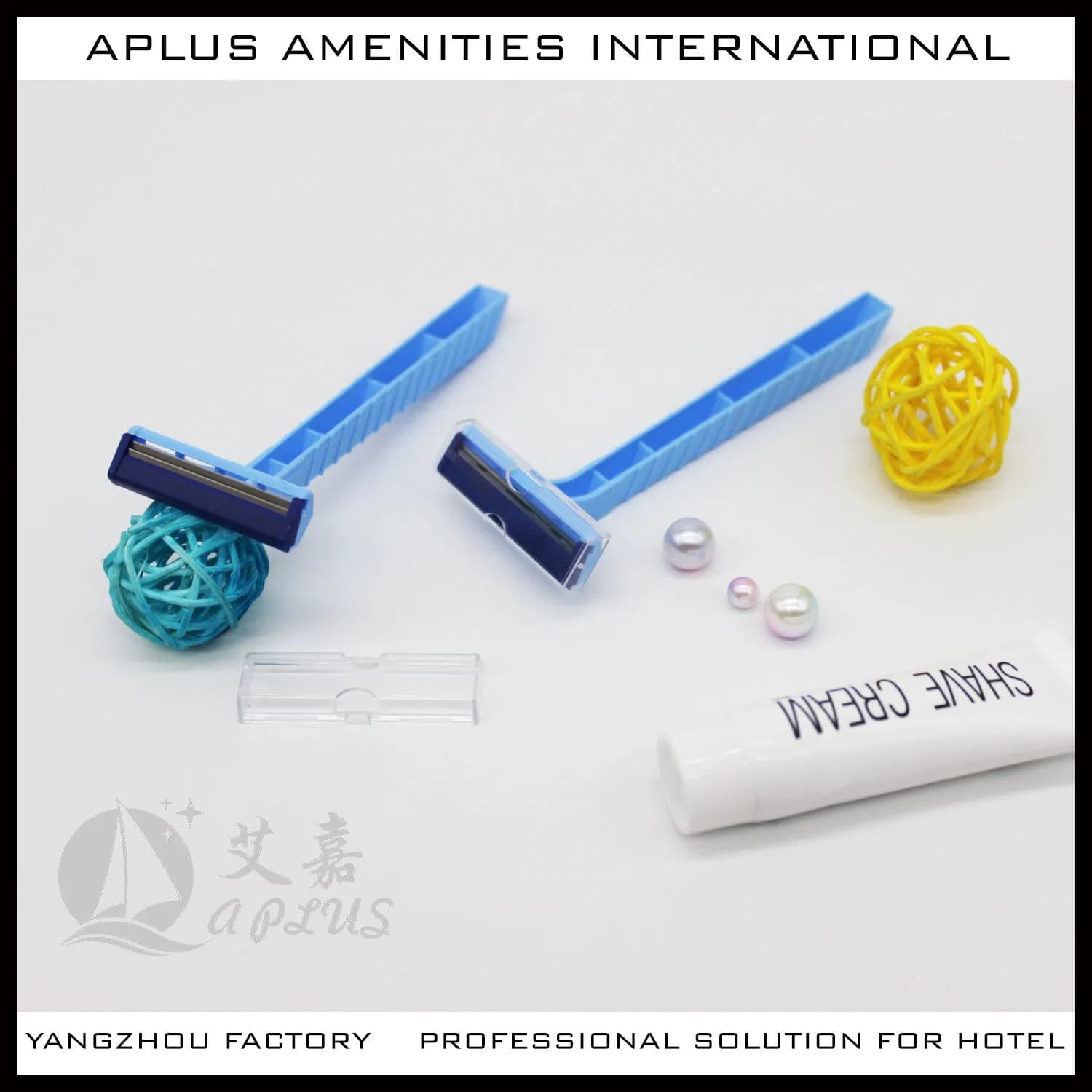 Travel-Friendly 10g Shaving Cream for Hotels and Spas