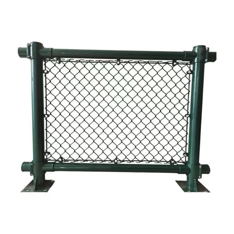 Customizable Steel Frame Galvanized Powder Coated Stadium Fence
