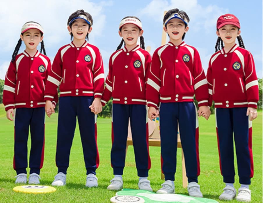 Factory Custom Tracksuit Children's Primary School Uniform