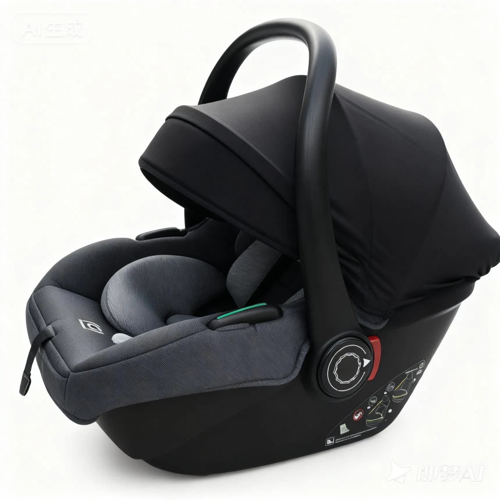 Factory Headrest Adjustment Luxury New Born Baby Carrier Infant Car Seat