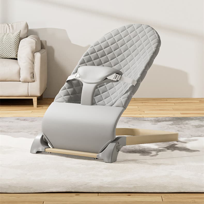 Premium Durable Foldable Portable Adjustable Comfortable Baby Rocker for Indoor