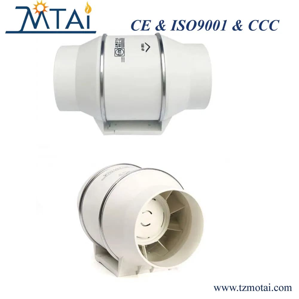 Hf-100mm Pipe Fan Powerful Smoke Exhaust Ventilation Fan