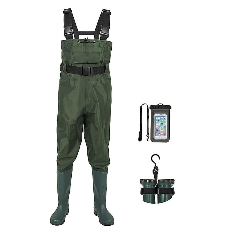 100% Waterproof Nylon PVC Fishing Clothes Wader Suit/Hunting Wader