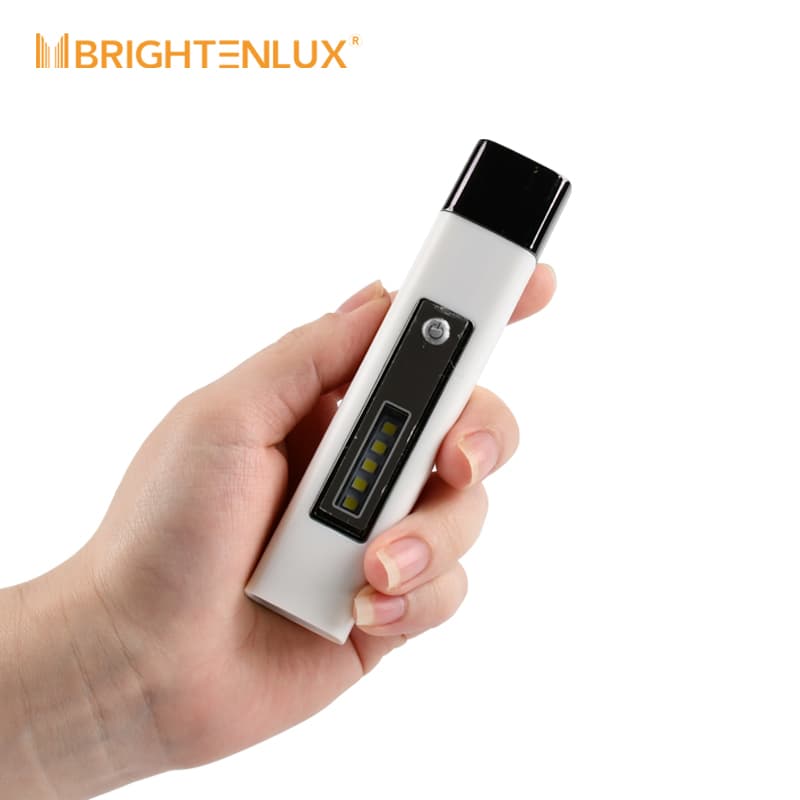 Brightenlux Outdoor Super Mini LED Flashlight Battery-Powered Handheld Light Tactical Pocket Torch with High Lumens for Camping Hiking