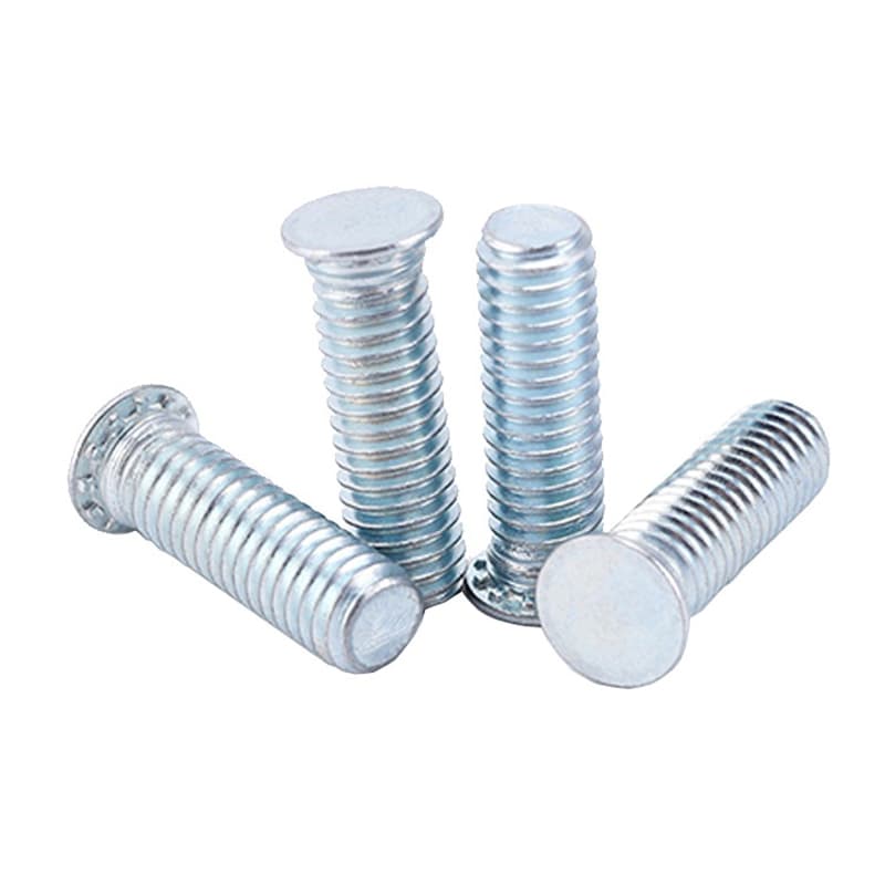 Permanent Fixing Self Clinching Screw Stainless Steel Studs Flat Head Screws