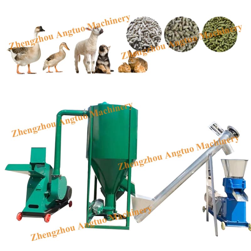 Good Quality Flat Die Pellet Machine Wood Pellet Production Machine