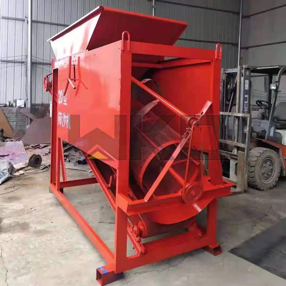 30 Type Drum Type Sand Screening Machine Fully Automatic Construction Site Sand and Gravel Separation Equipment