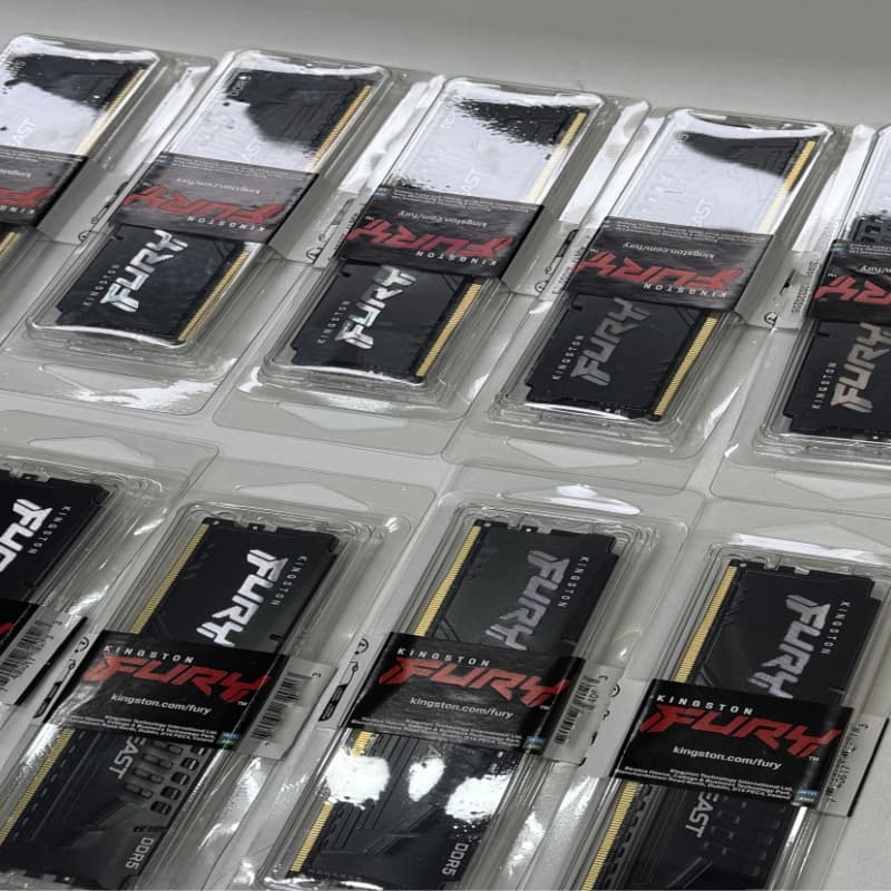Kin Gston Fury Memory Kf432c16bb1/16 2g×64-Bit (16GB) DDR4-3200MHz