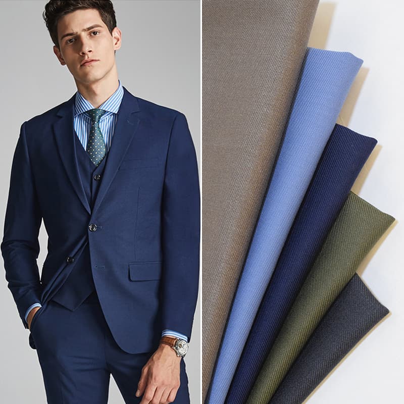 High Quality 80% Polyester 20% Rayon Trouser Skirt Uniform Suiting Fabric