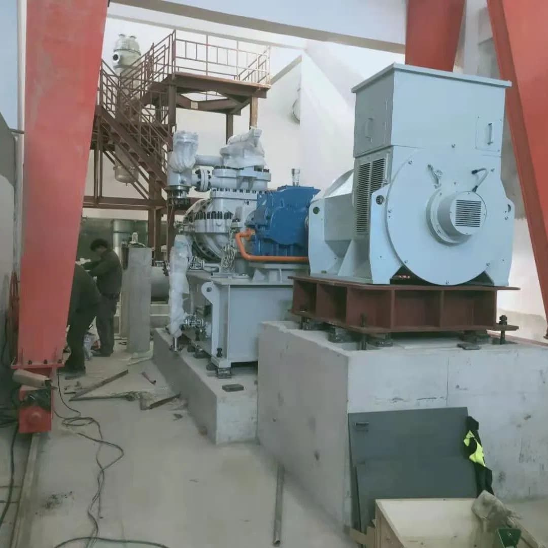 Electric 3000 Kw Condensing Steam Turbine Generator for Power Plant