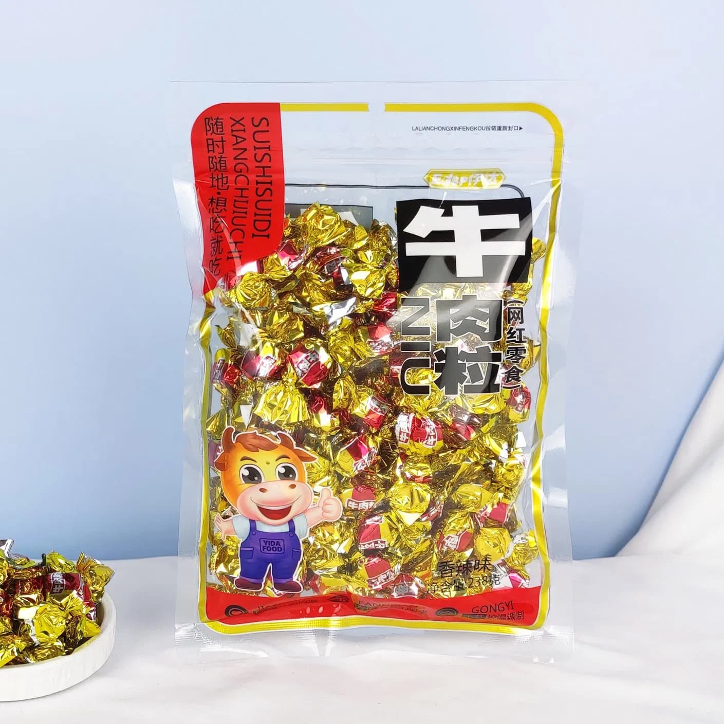Spicy Beef Cubes Beef Jerky Cooked Meat Products Casual Office Snacks