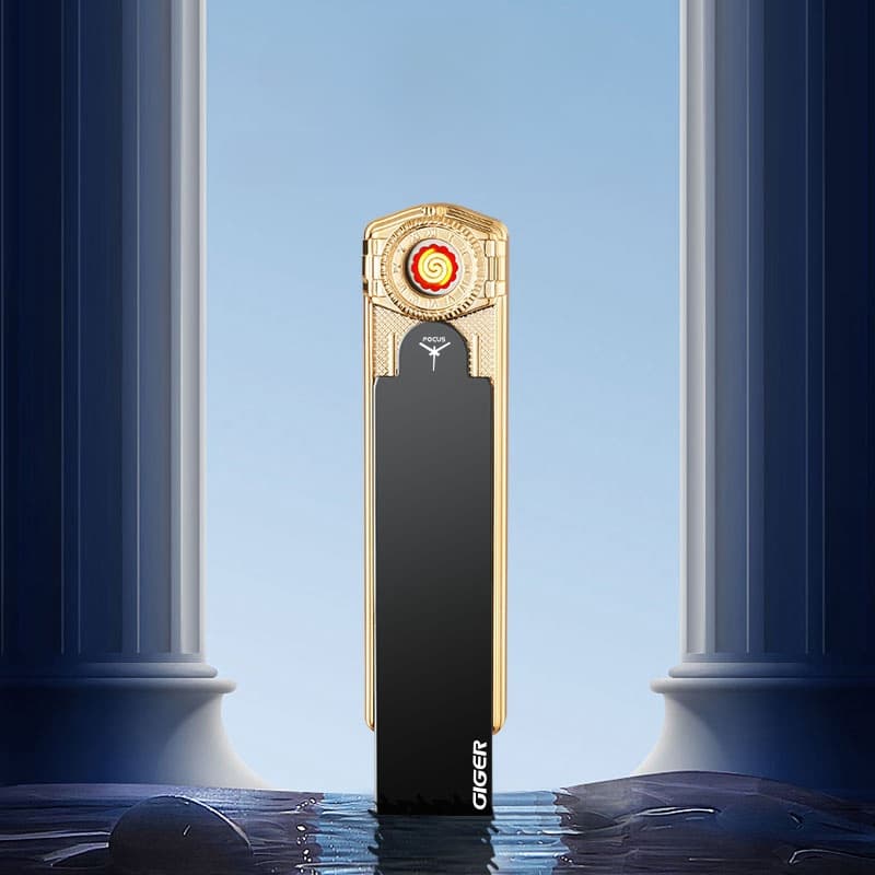 New Popular Hot Selling USB Lighter for Smoking Novel Design Metal Lighter