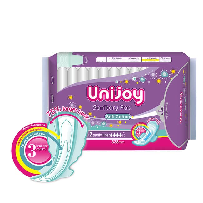 Private Label Anion Chip OEM Disposable Cotton Heavy Flow Sanitary Napkins Pads