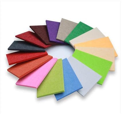 Best Quality Wallpaper Replacements Printing Decorative Acoustic Pet Sound Absorption Panel
