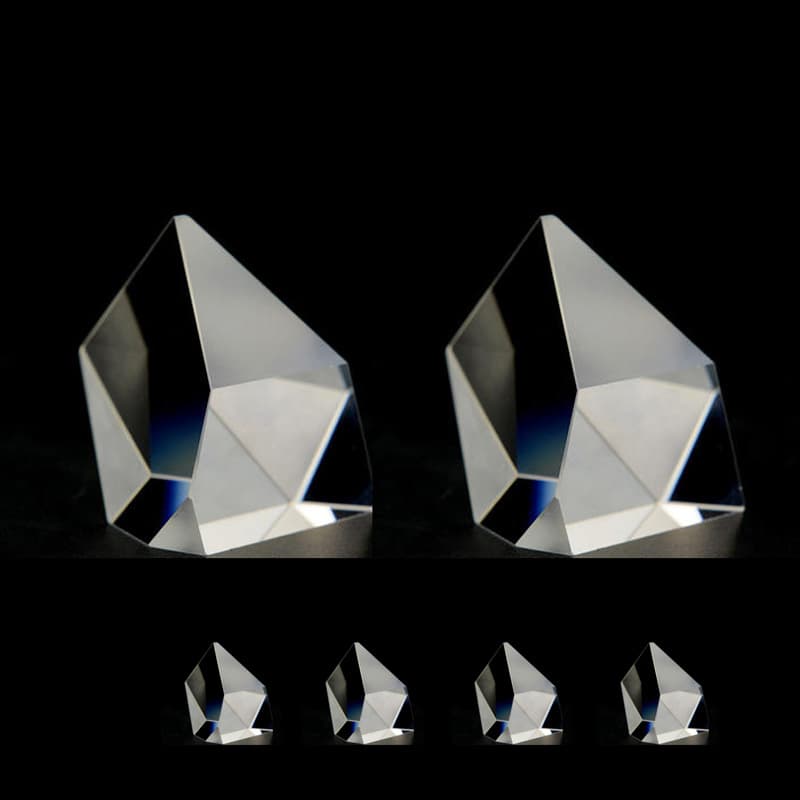 High Quality Bk7 Optical Glass Roof Prism with Anti-Reflective Coating OEM
