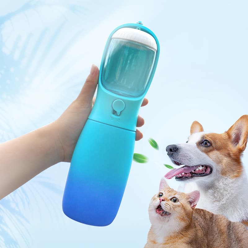 Ultimate Travel Bottle for Pets: Dual Feeding & Hydration Solution