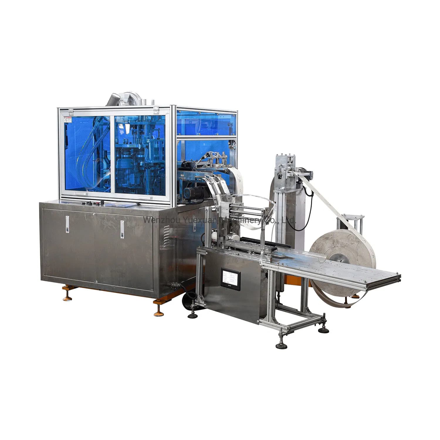 Fully Automatic High Speed Paper Food Bowl Cover Pressing Machine