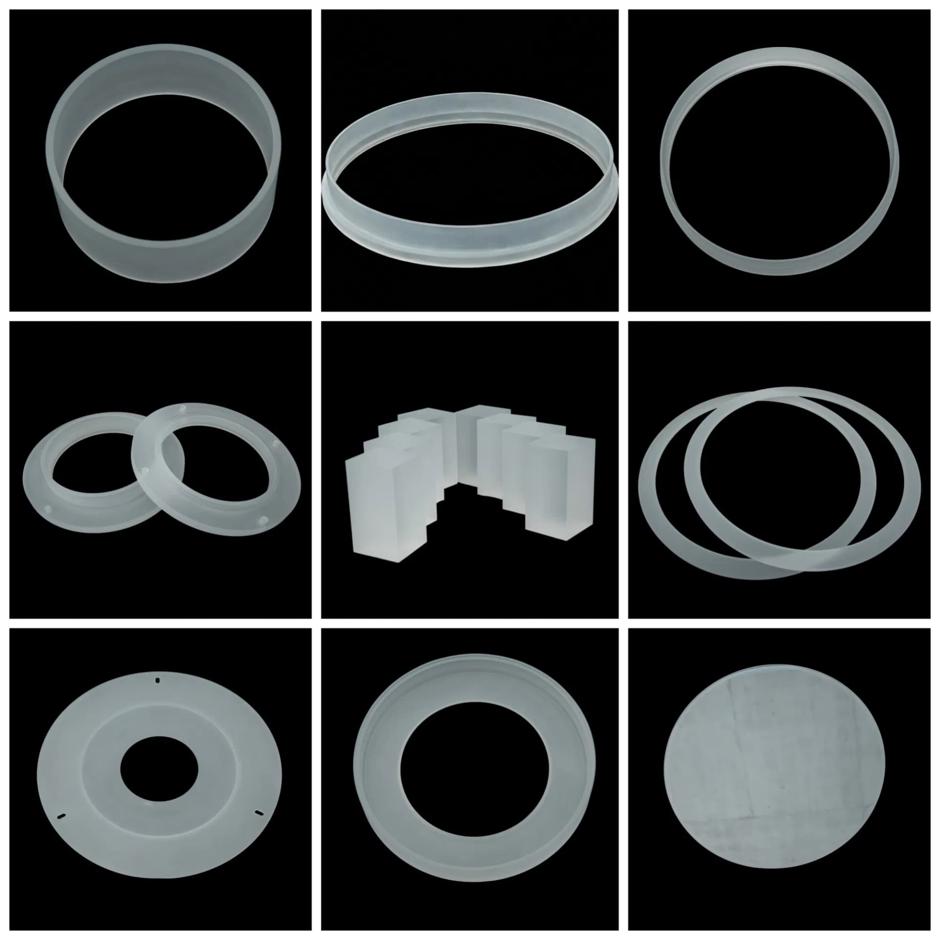 Guangzhou Factory Customized High Temperature Stability Quartz Glass Components