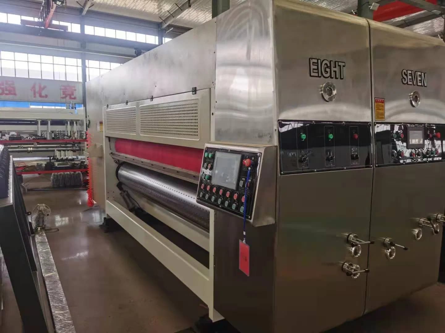 High Speed Flexo Printing Slotting and Die Cutting Machine for Paperboard