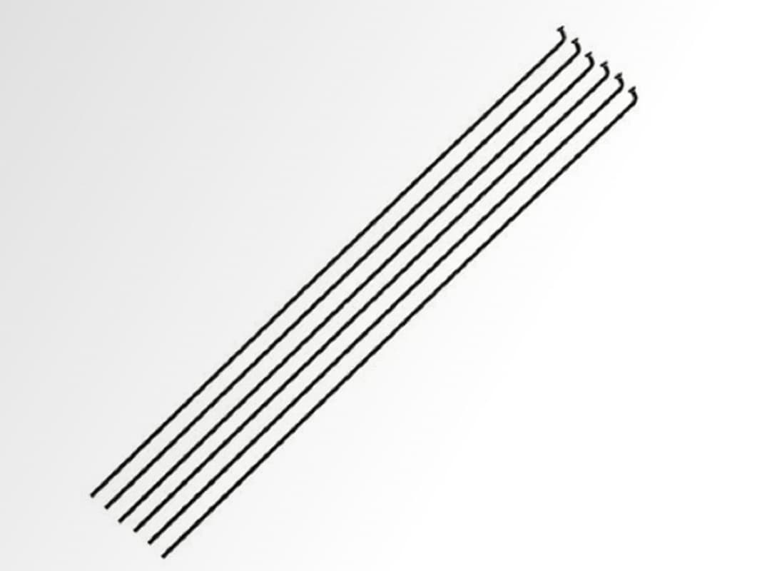 Hot Selling 14G Stainless Steel Bicycle Spoke Chrome Black Galvanized Bike Spoke with Nipples