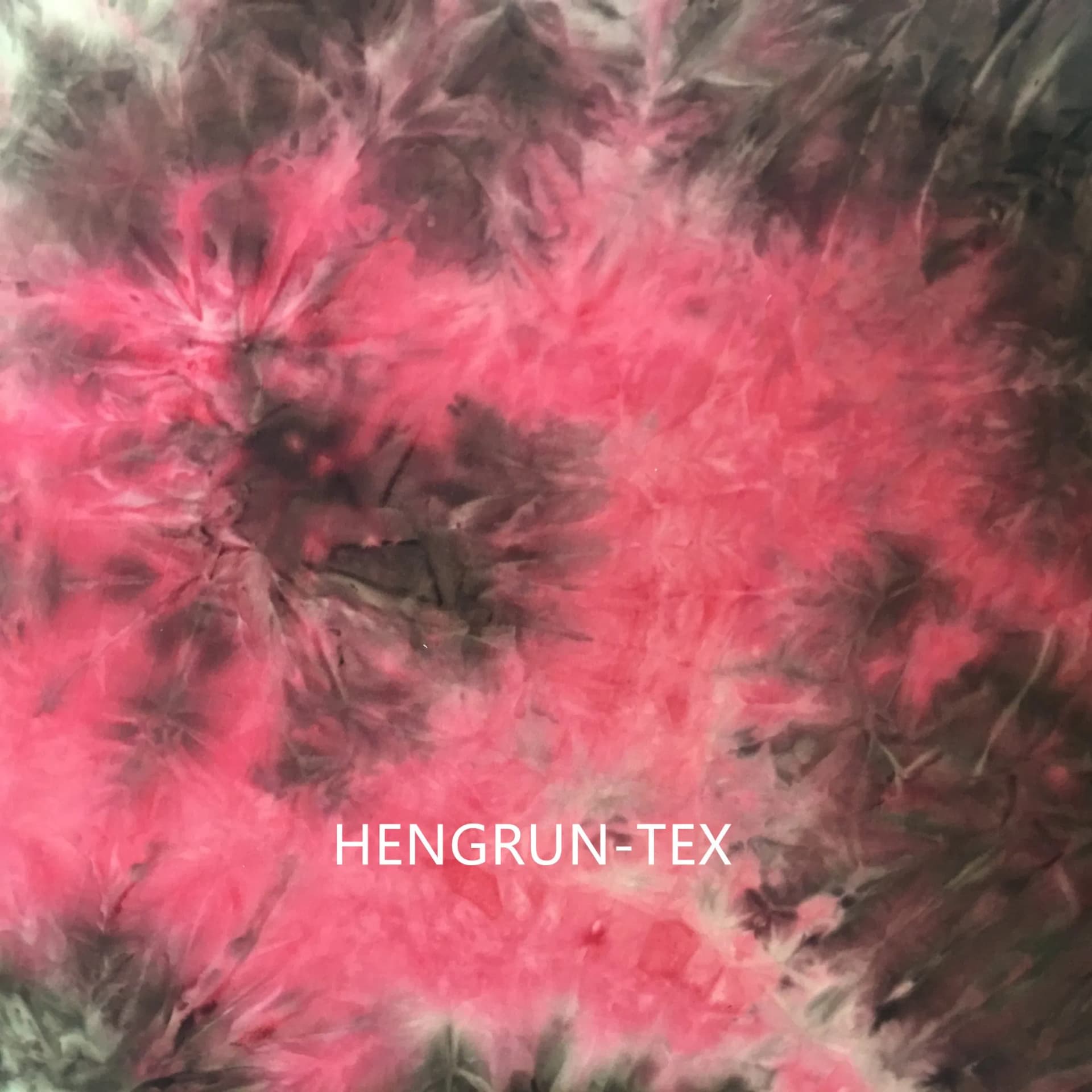 Comfortable Hand Feeling Cotton Sweater Support Customization Tie-Dyed Fabric
