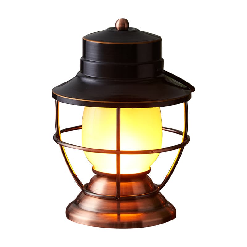 Vintage Style Lantern: Emit Warm Light with Retro Design