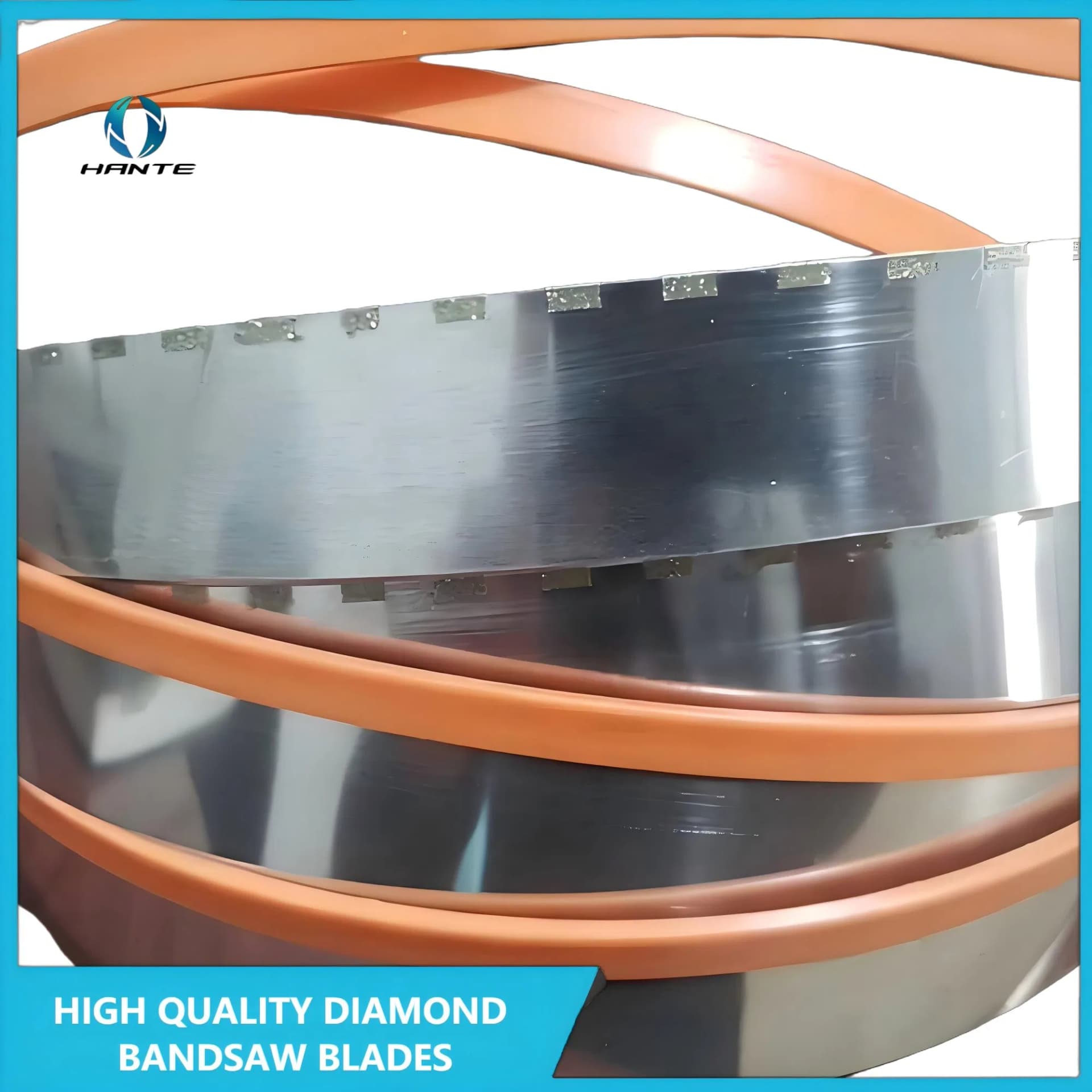 40mm Customized Size Band Edge Continuous Diamond Coating Band Saw Blade