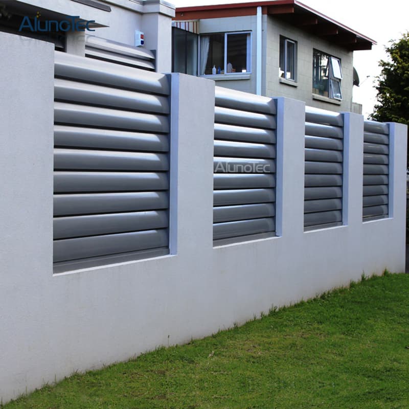High Quality Louvered Fencing Adjustable Louvre Fence for Garden
