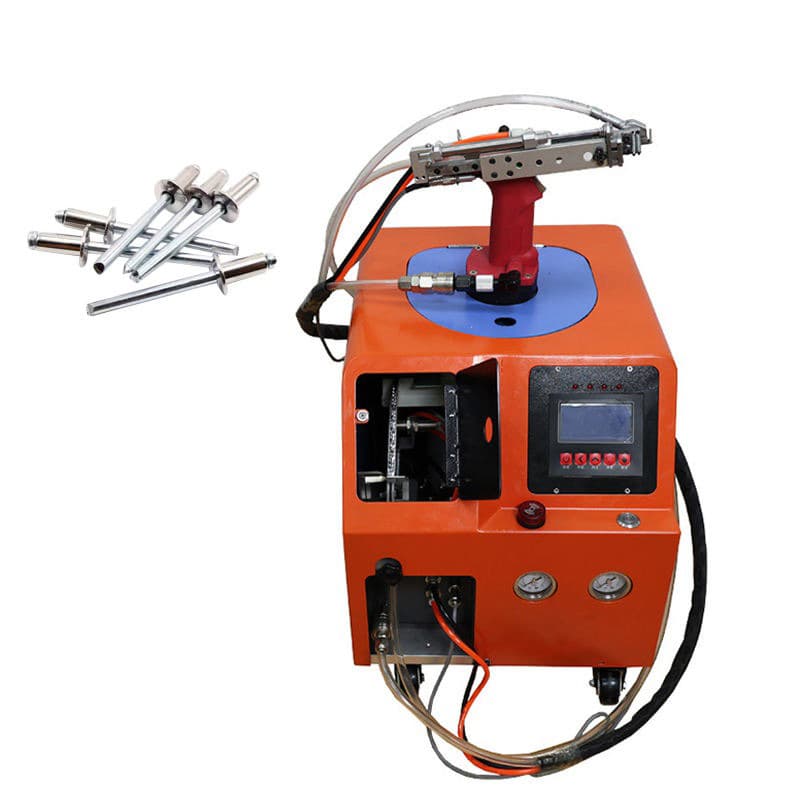 Automatic Feed Nailing Machine Riveting Blind Rivet Feeder Machine Efficient Industrial Machinery Pneumatic Rivet Gun