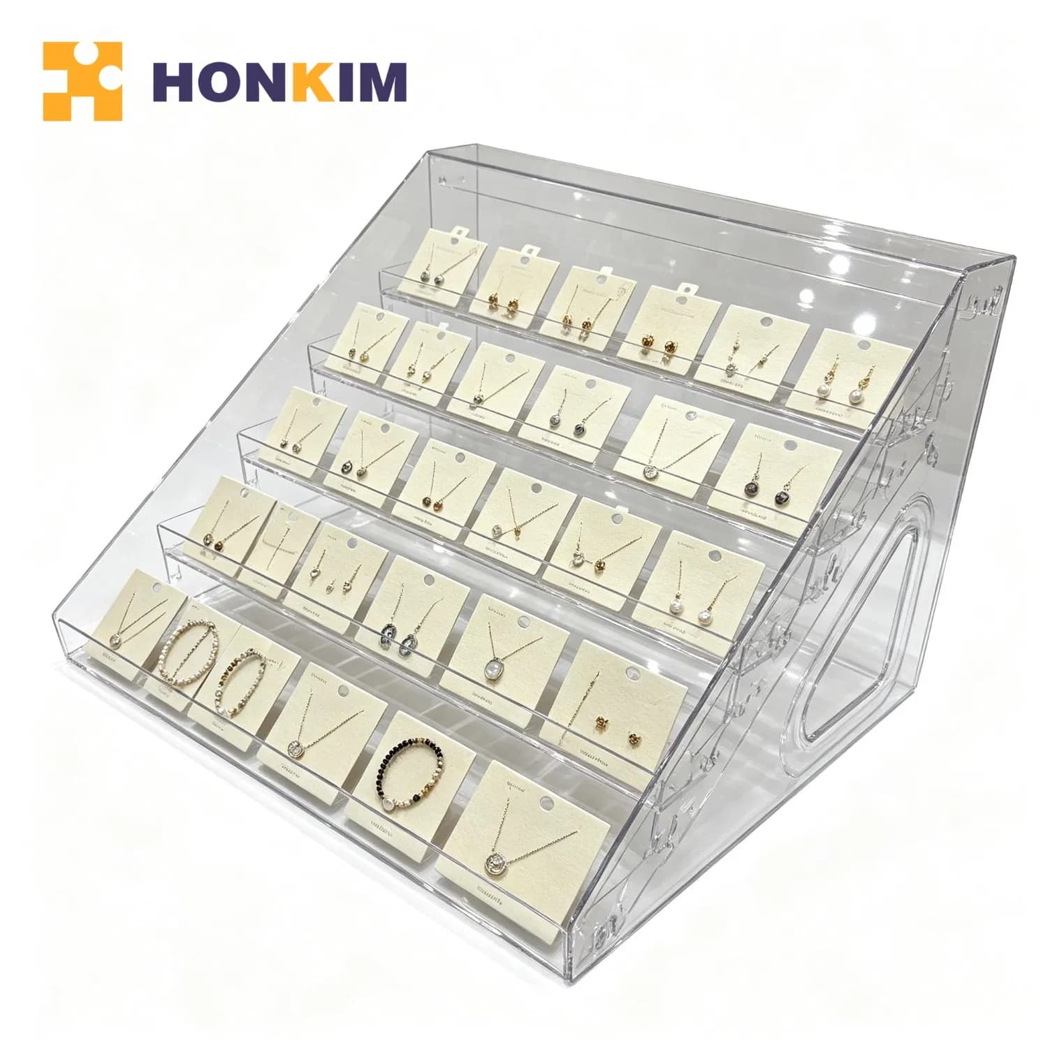 Clear Acrylic Storage Rack Custom Size for Office and Supermarket Retail