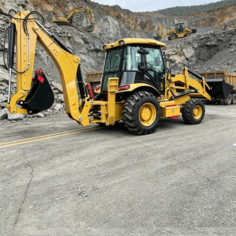 Multifunctional Loader Excavator Construction Farm Dual Use