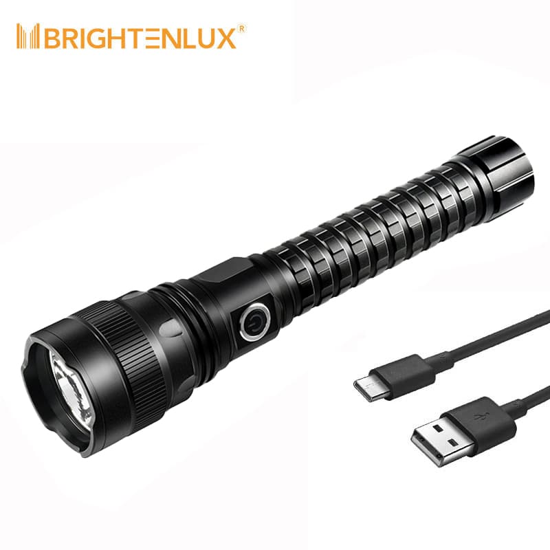 Brightenlux 26650 Battery Aluminum 3000 Lumen Xhp70 LED High Power Torch Light Rechargeable Flashlight