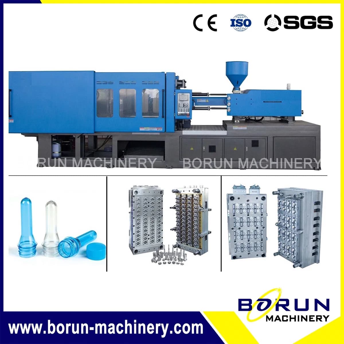 Pet Preform Injection Molding Machine / Preform Processing Machine