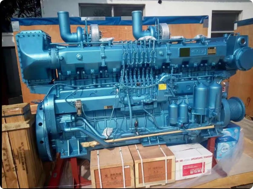 Reliable Heavy Diesel Engine for Marine with Durable Performance Features