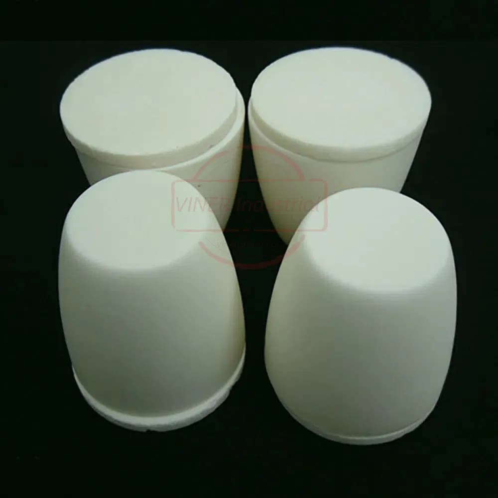 99.7% Ceramic Alumina Tray Crucible with Corrosion Resistance