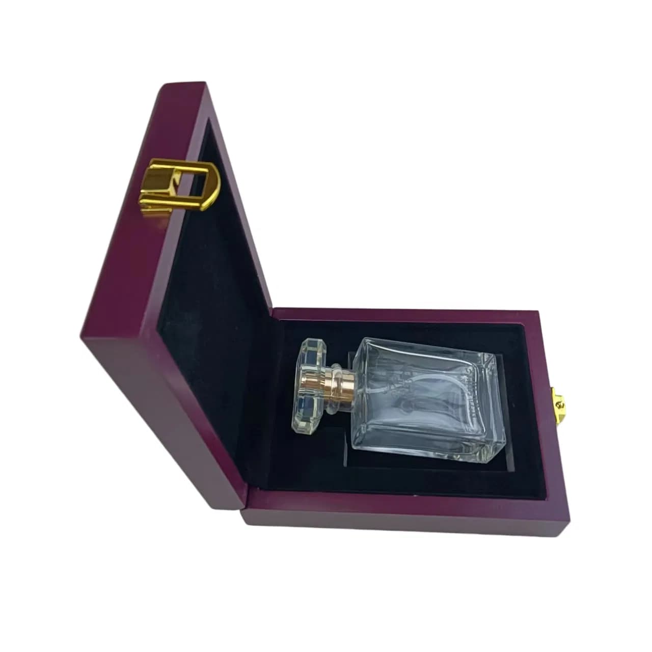 Medium-Density Fiberboard Wooden Box Bottle Wooden Box with Built-in Lighting